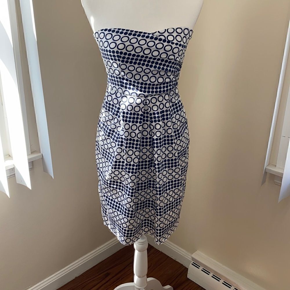 VINTAGE Outback Red Geometric Circle Dress